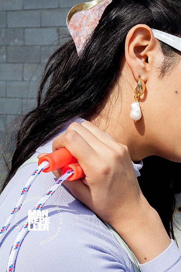 Ariel Pearl Earrings By Beach Bones Jewelry At Free People